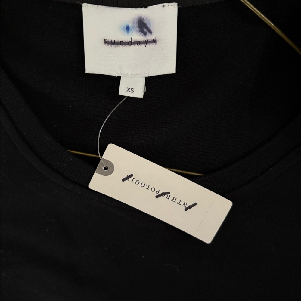 Anthropologie Black Cut-Out Dress - Picture 2 of 4